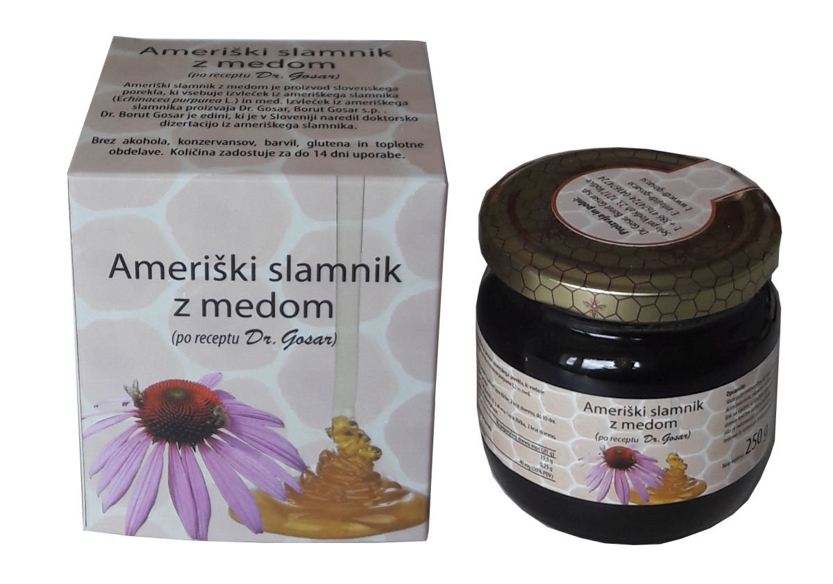 Ameriški slamnik z medom (250 g) Ameriški slamnik z medom (250 g)